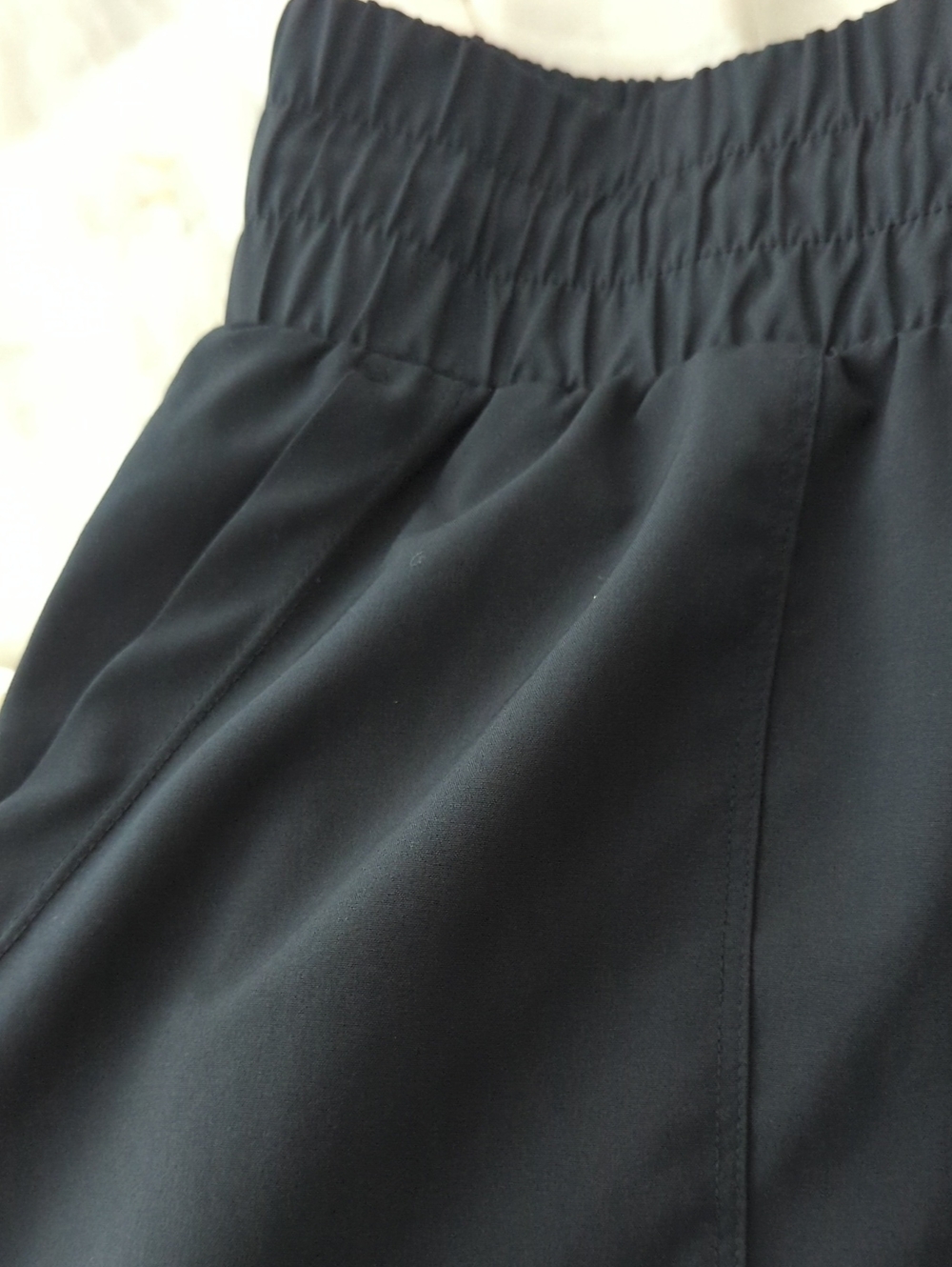 NWT! ~MONDETTA~ FABULOUS BLACK WIDE LEG PANTS-L - Picture 5 of 13